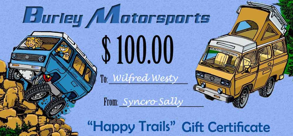 Regular BMS Gift Certificate