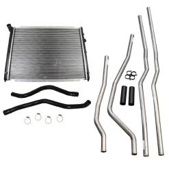 2WD Vanagon Radiator with Feed and Return Hoses and Coolant Pipes combo pack from Burley Motorsports